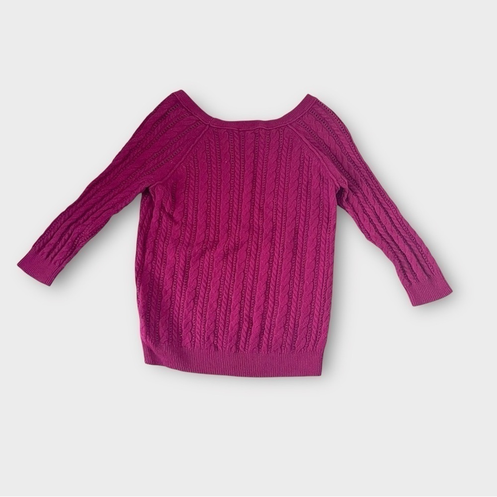 American Eagle Outfitters Cable Knit Sweater Sz XS - Picture 4 of 11